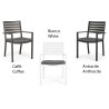 Stackable Metal Chair - Helina