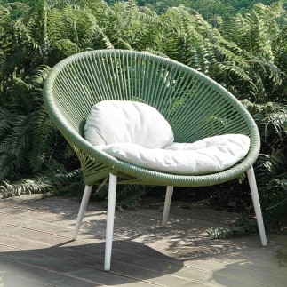 Outdoor Stackable Armchair - Nancy | Grattoni