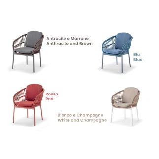 Outdoor Design Armchair - Elba | Grattoni