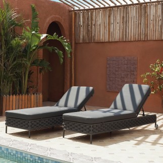 Rope Outdoor Sunbed - Panama | Grattoni