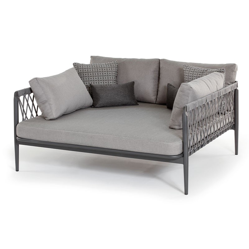 Rope and Aluminum Daybed - Manila | Grattoni