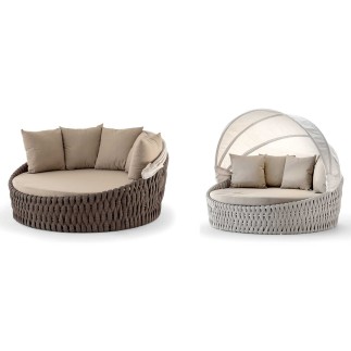 Daybed 2 Seats with Awning - Eden | Grattoni