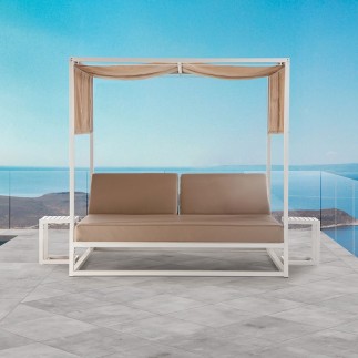 Daybed Reclinabile con Materasso in Ecopelle - Antigua | Grattoni