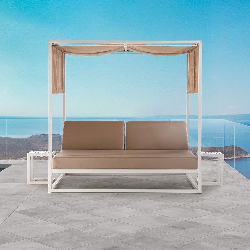 Daybed Reclinabile con Materasso in Ecopelle - Antigua | Grattoni