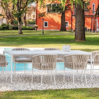 Outdoor Aluminium Table - Bahamas | Grattoni