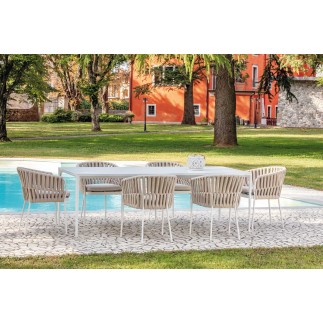 Outdoor Aluminium Table - Bahamas | Grattoni