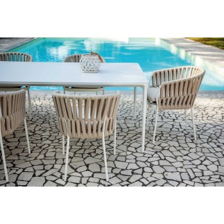 Outdoor Aluminium Table - Bahamas | Grattoni