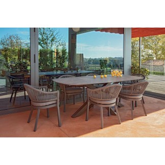 Outdoor Rectangular Table - Milo | Grattoni