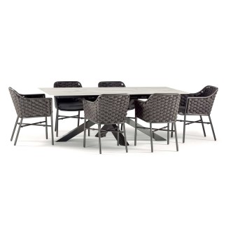 Outdoor Rectangular Table - Milo | Grattoni