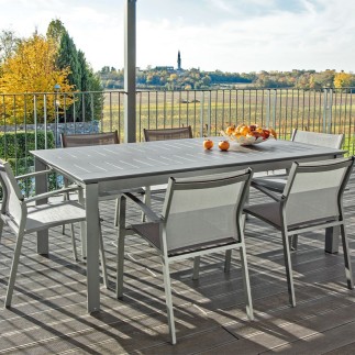 Aluminum Extendable Table - Panarea | Grattoni