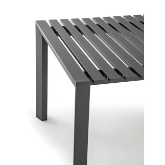 Extendable Table with Slatted Top - Stromboli | Grattoni