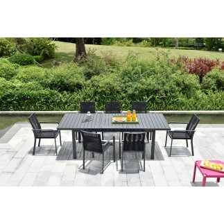 Outdoor Table with Aluminum Top - Lipari | Grattoni