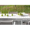 Outdoor Table with Aluminum Top - Lipari