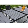 Outdoor Table with Aluminum Top - Lipari