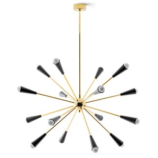 Brass Ceiling Lamp - Sputnik