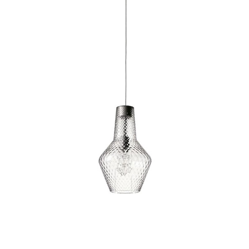 Suspension lamp in glass  - Romeo | IsaProject