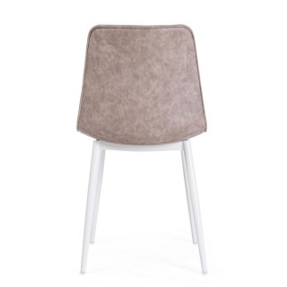 Chair Upholstered in Eco-Leather - Kyra | Bizzotto