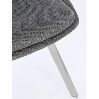 Upholstered Fabric Chair - Kashar | Bizzotto