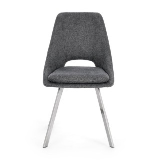 Upholstered Fabric Chair - Kashar | Bizzotto