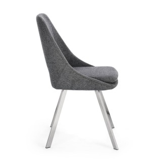 Upholstered Fabric Chair - Kashar | Bizzotto