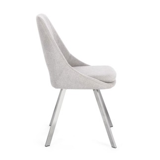 Upholstered Fabric Chair - Kashar | Bizzotto