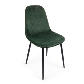 Microfiber or Fabric Upholstered Chair - Irelia | Bizzotto
