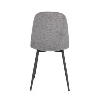 Microfiber or Fabric Upholstered Chair - Irelia | Bizzotto