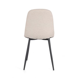 Microfiber or Fabric Upholstered Chair - Irelia | Bizzotto