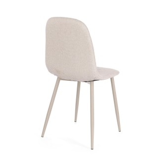 Microfiber or Fabric Upholstered Chair - Irelia | Bizzotto
