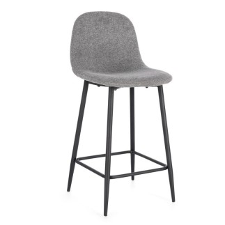 Fabric Upholstered Stool - Irelia | Bizzotto