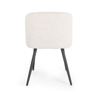 Design Chair with Bouclè Upholstery - Queen | Bizzotto