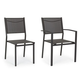 Outdoor Chair With or Without Armrests - Hilde | Bizzotto