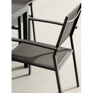 Outdoor Chair With or Without Armrests - Hilde | Bizzotto