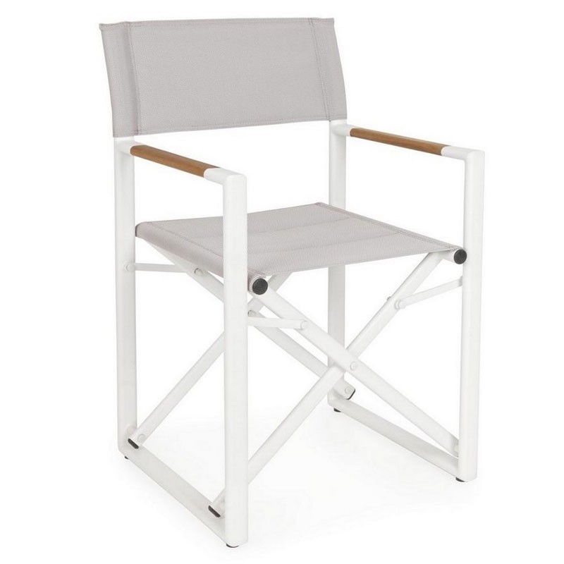 Director Chair with Wooden Details - Lagun | Bizzotto