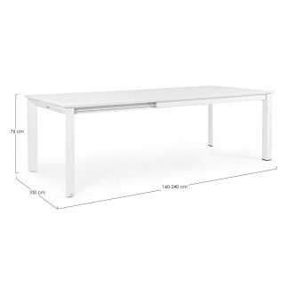 Outdoor Extendable Table - Konnor | Bizzotto