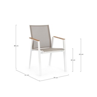 Aluminum Outdoor Chair - Cameron