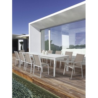 Textilene Stackable Outdoor Chair - Cruise | Bizzotto