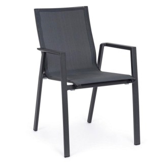 Textilene Stackable Chair - Krion | Bizzotto