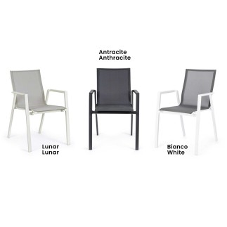 Textilene Stackable Chair - Krion | Bizzotto