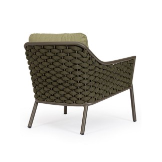 Rope Armchair with Removable Cushions - Everly | Bizzotto