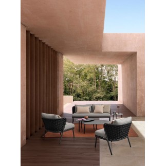 Outdoor Armchair in Rope - Harlow | Bizzotto