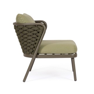 Outdoor Armchair in Rope - Harlow | Bizzotto