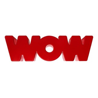 Panca da Esterno con Scritta - Wow | IsaProject