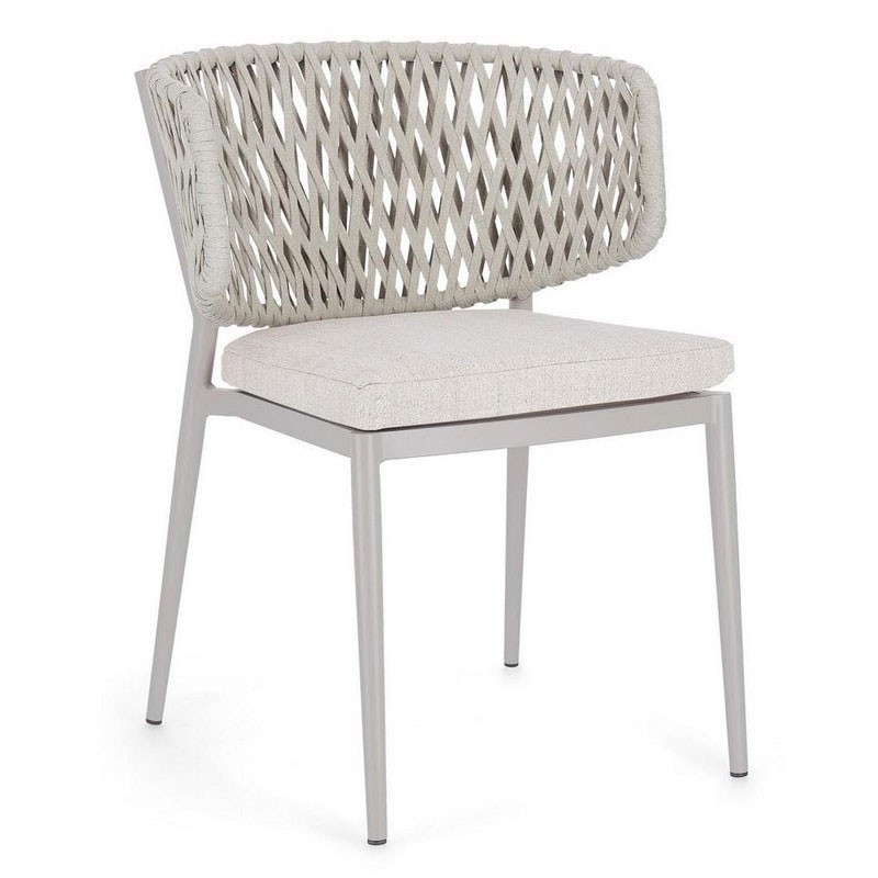 Chair in Stackable Rope - Noelia | Bizzotto