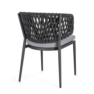 Chair in Stackable Rope - Noelia | Bizzotto