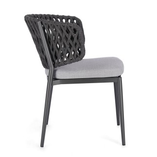 Chair in Stackable Rope - Noelia | Bizzotto