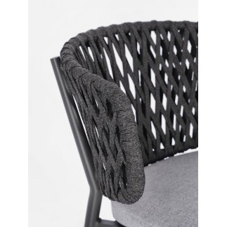 Chair in Stackable Rope - Noelia | Bizzotto