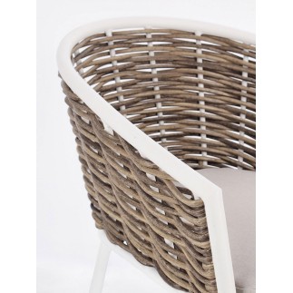 Outdoor Chair in Synthetic Fiber - Maribela | Bizzotto