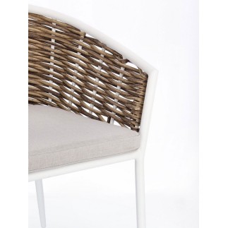 Outdoor Chair in Synthetic Fiber - Maribela | Bizzotto