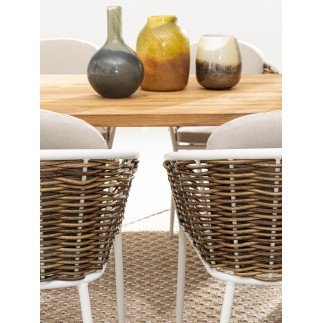 Outdoor Chair in Synthetic Fiber - Maribela